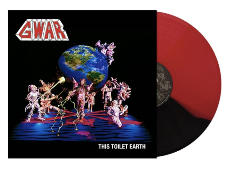 Gwar - This Toilet Earth (Red & Black Split Colored Vinyl) ((Vinyl))