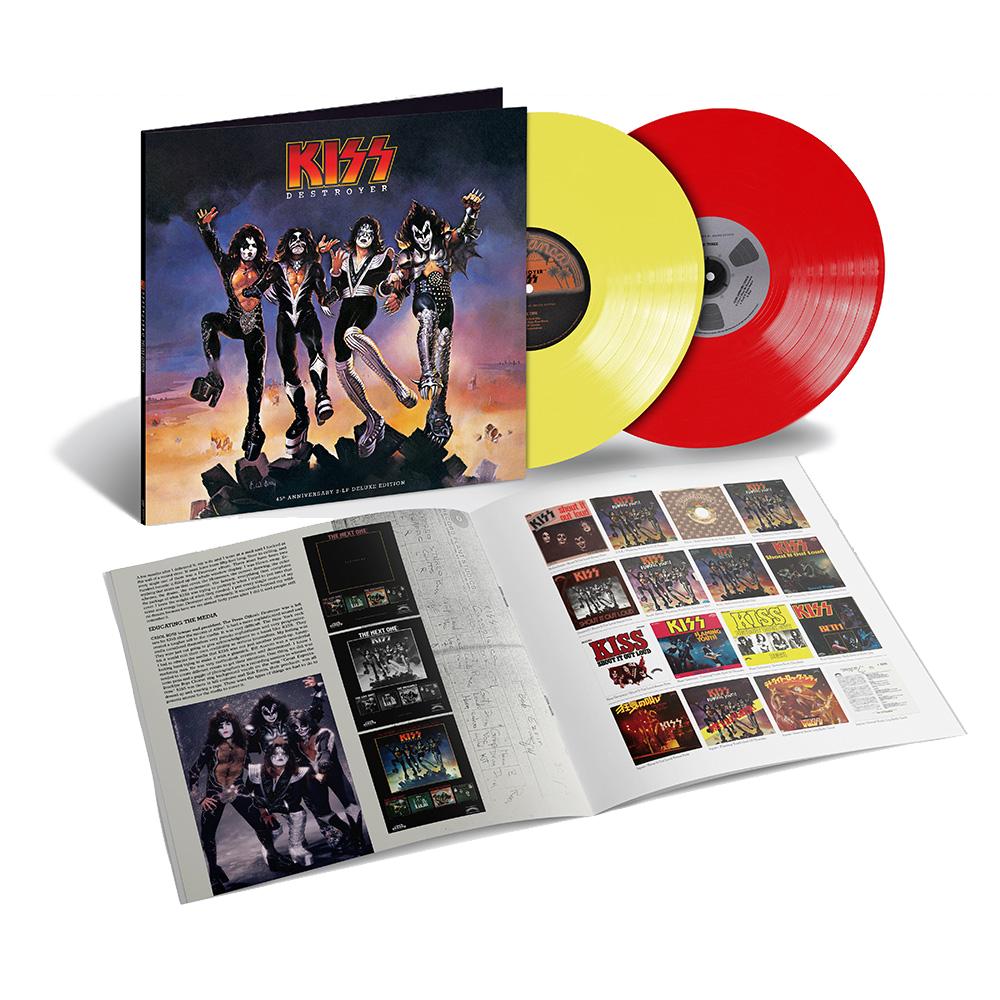 KISS - Destroyer: 45th Anniversary (Limited Edition, Yellow & Red Colored Vinyl,Deluxe Edition) (2 Lp's) ((Vinyl))