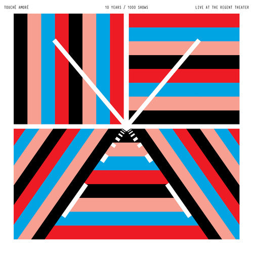 Touche Amore - 10 Years / 1000 Shows Live (Red & Blue Vinyl) (2 Lp's) ((Vinyl))