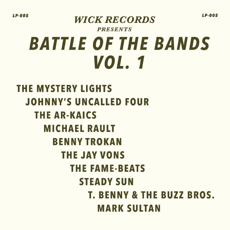 Various Artists - Wick Records Presents Battle of the Bands Vol. 1 (BLACK SWIRL VI ((Vinyl))