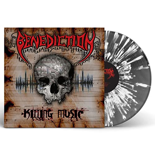 Benediction - Killing Music (Grey W/ White Splatter Vinyl) ((Vinyl))