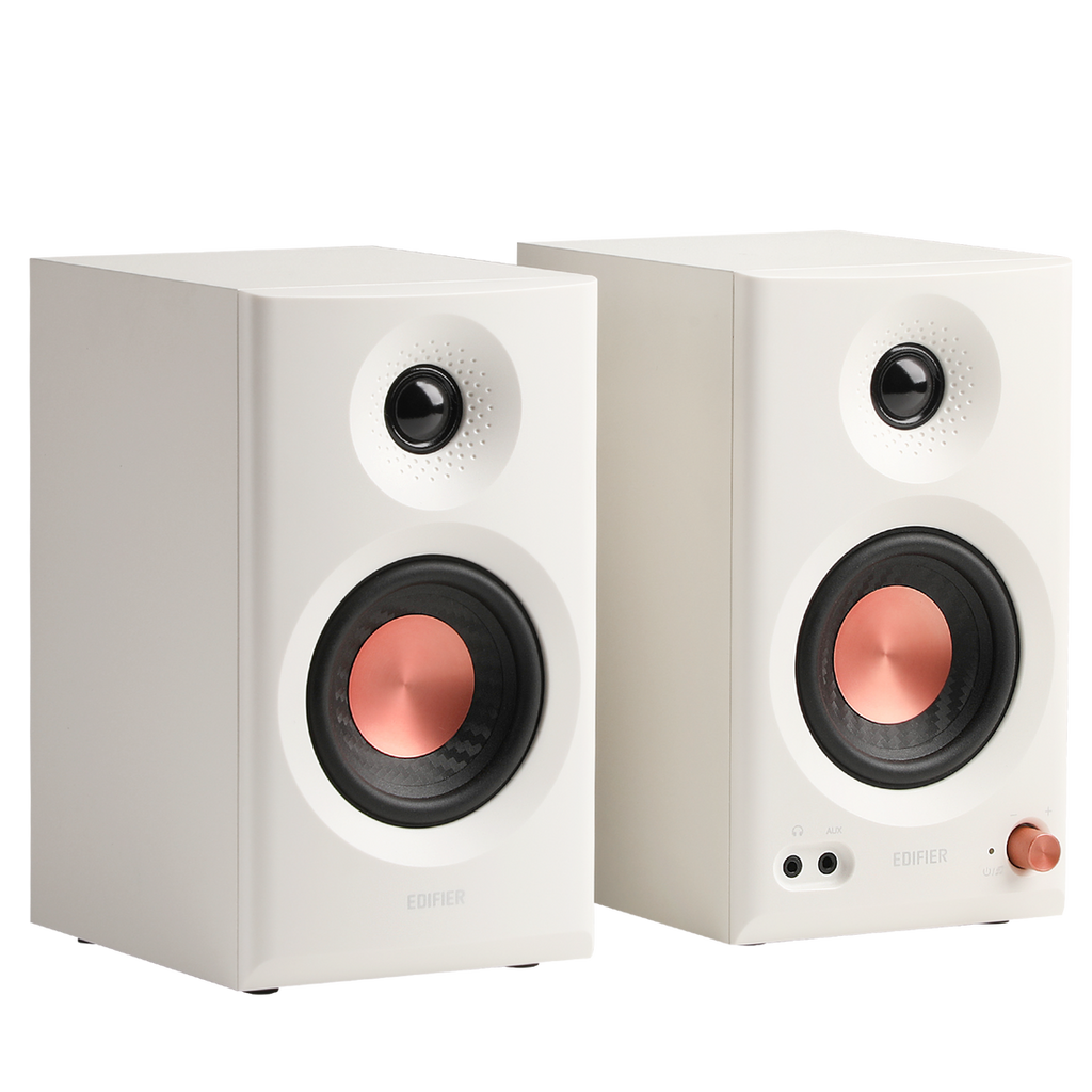 Edifier - Mr3 Powered Studio Monitor With Bluetooth- White (())