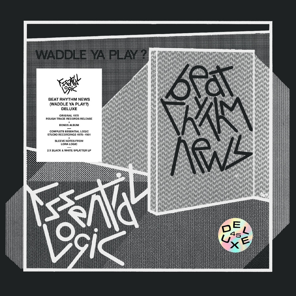 Essential Logic - Beat Rhythm News (Waddle Ya Play?) (45Th Anniversary  Edition) (Deluxe Edition, Black & White Splatter Vinyl) ((Vinyl))