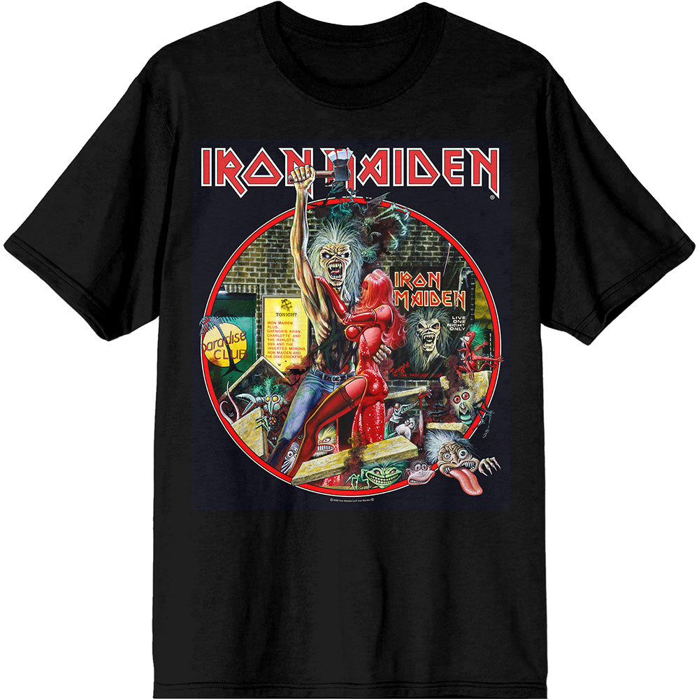 Iron Maiden - Paradise Club Circle (()) Black