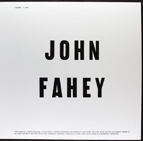 John Fahey - Blind Joe Death ((Vinyl))