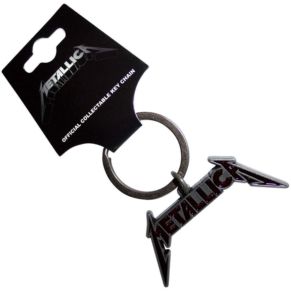 Metallica - Deep Red Logo (())