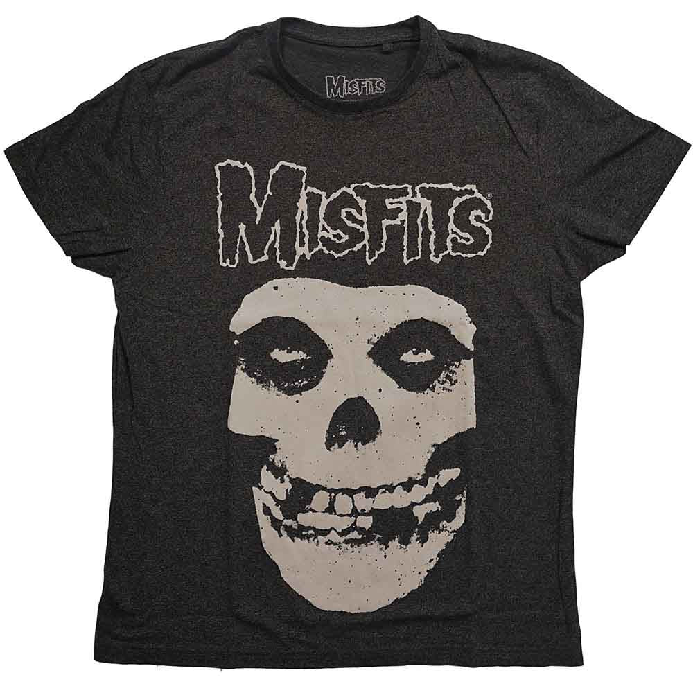 Misfits - Fiend Logo T-Shirt (()) Black, Grey