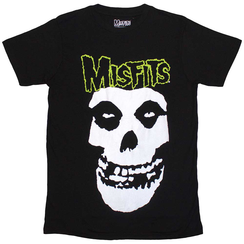 Misfits - Skull & Logo (()) Black