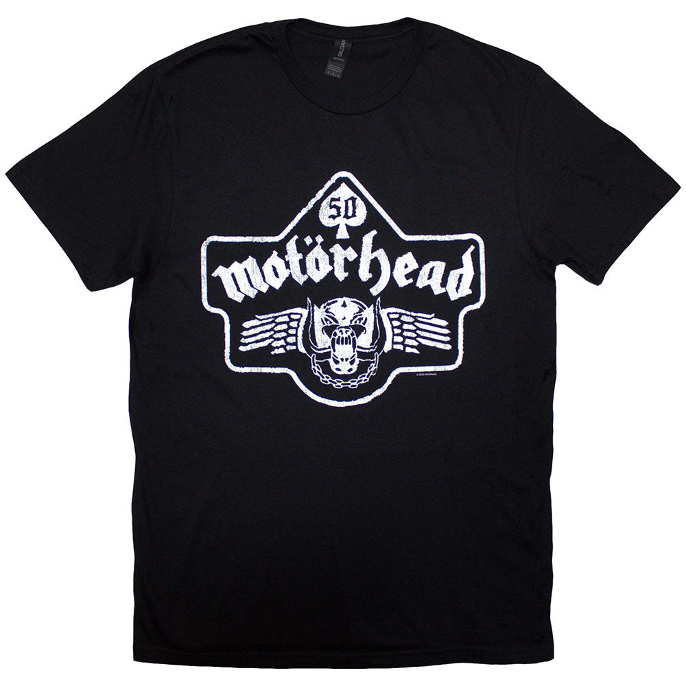 Motörhead - 50 Years Ace Wings Emblem (()) Black