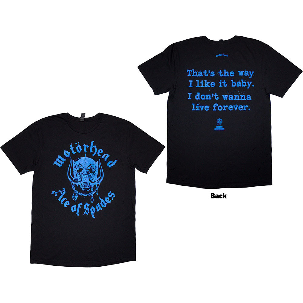 Motörhead - Ace Of Spades Lyric (()) Black