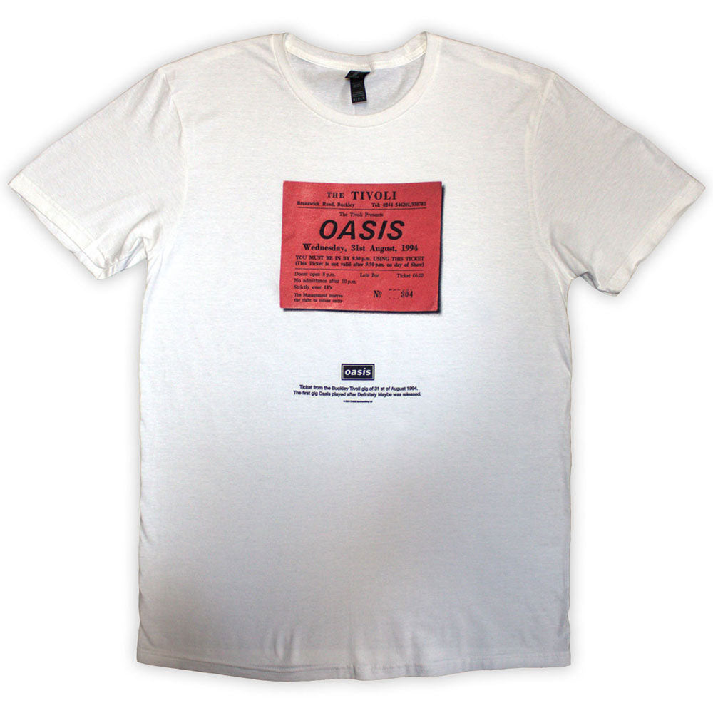 Oasis - Definitely Maybe Ticket Stub (()) White