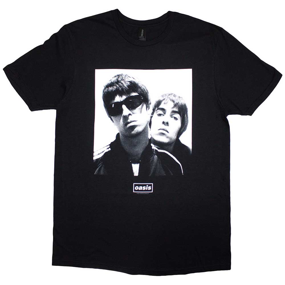 Oasis - Noel & Liam Square Photo (()) Black