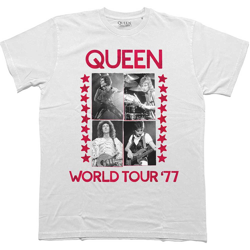 Queen - World Tour 77 (()) White