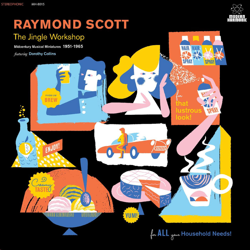 Raymond Scott - The Jingle Workshop: Midcentury Musical Miniatures 1951-1965 (CLEAR VINYL) ((Vinyl))