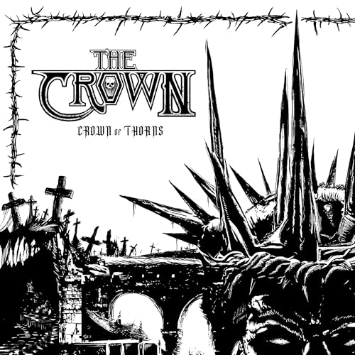 The Crown - Crown Of Thorns (Black & White Colored Vinyl) ((Vinyl))