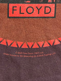 Pink Floyd Red Dye T-shirt Live Over Dyed Shirt XL