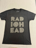 Radiohead Band T-shirt Debossed - Fabric Lettering Waste Clothing