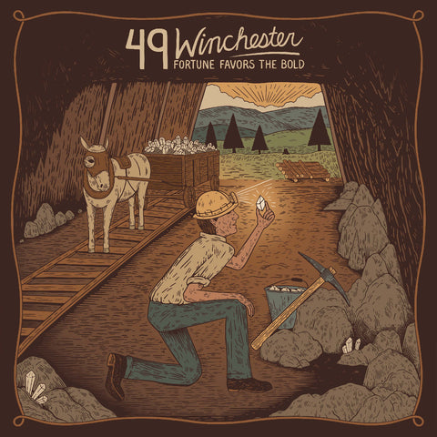 49 Winchester - And Green Splatter Vinyl) Fortune Favors The Bold (Red, Marigold ((Vinyl))