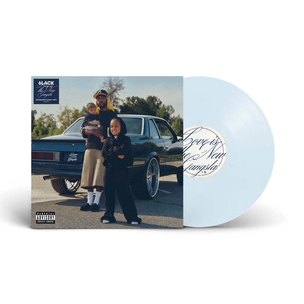 6lack - Love Is The New Gangsta (Alternate Cover) [Moonlight Clear Vinyl] ((Vinyl))