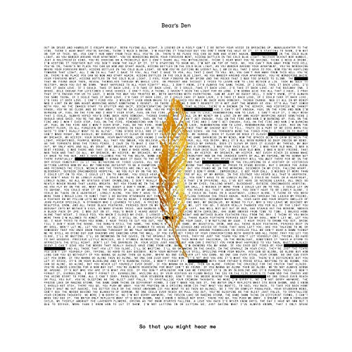 Bear's Den - So that you might hear me [LP] ((Vinyl))
