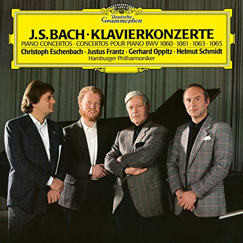 Christoph Eschenbach/Justus Frantz/Gerhard Oppitz - Bach, J.S.: Piano Concertos BWV 1060/1061/1063/1065 [LP] ((Vinyl))