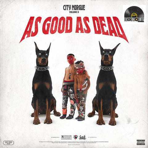 City Morgue - CITY MORGUE VOL 2: AS GOOD AS DEAD [LP] [Red & White Splatter] | ((Vinyl))