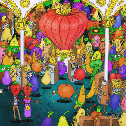 Dance Gavin Dance - Jackpot Juicer (INDIE EX) [Yellow with Red & Black Splatter Vinyl] ((Vinyl))