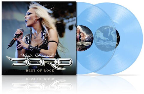 Doro - Magic Diamonds - Best Of Rock (Curacao Blue Vinyl, Gatefold LP Jacket) (2 Lp's) ((Vinyl))