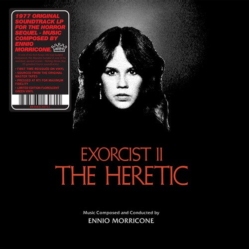 Ennio Morricone - Exorcist II: The Heretic (Original Soundtrack) Limited Ed. Orange/Black Swirl vinyl ((Vinyl))