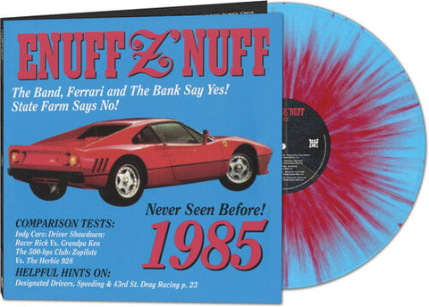 Enuff Z'nuff - 1985 (Blue & Red Starburst) (Colored Vinyl, Blue, Red, Reissue) ((Vinyl))