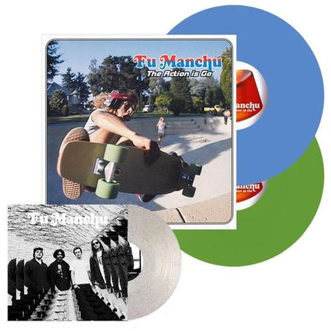 Fu Manchu - The Action Is Go! (Limited Edition, Blue & Green Vinyl) (Bonus 7") (2 Lp's) ((Vinyl))