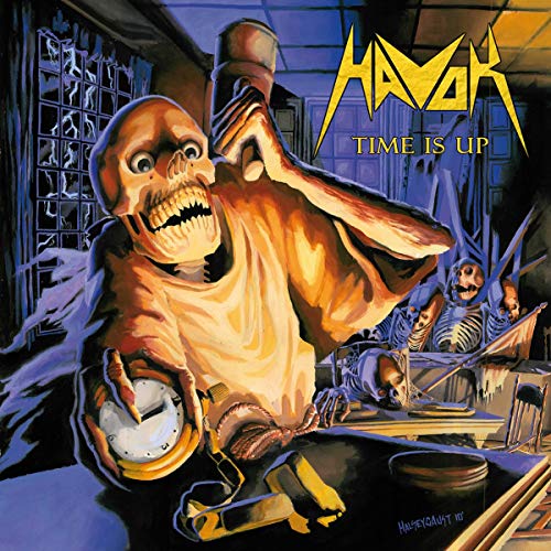 Havok - Time Is Up [LP] [Black/Blue w/ White & Yellow Swirl] ((Vinyl))