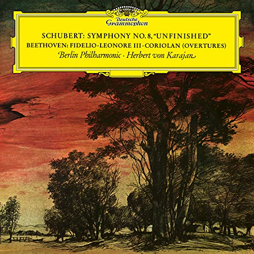 Herbert von Karajan/Berliner Philharmoniker - Schubert: Symphony No.8; Beethoven: Overtures [LP] ((Vinyl))