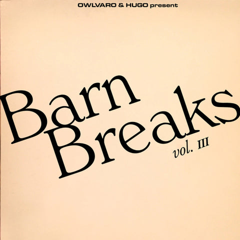 Khruangbin (Owlvaro & Hugo) - Barn Breaks Vol. 3 (Limited Edition, 7" Vinyl) ((Vinyl))