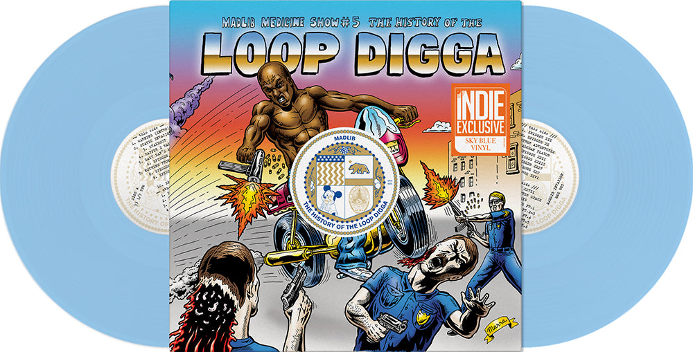 Madlib - Medicine Show No. 5 - History Of The Loop Digga: 1990-2000 (Colored Vinyl, Blue, Indie Exclusive) (2 Lp's) ((Vinyl))
