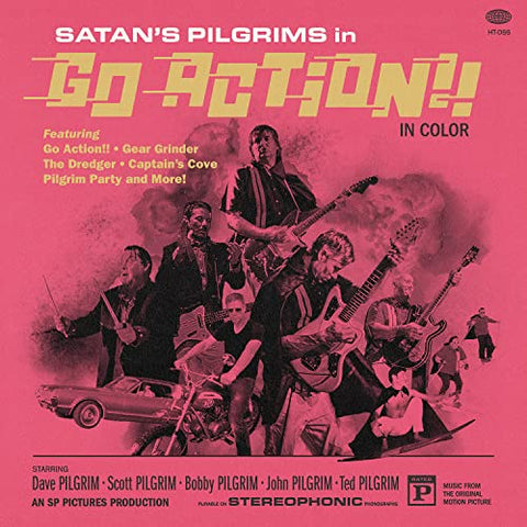 Satan's Pilgrims - Go Action!! [Metallic Gold Swirl LP] ((Vinyl))