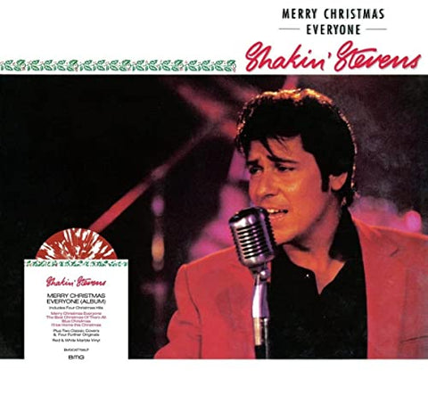 Shakin' Stevens - Merry Christmas Everyone (Red & White Marble LP) ((Vinyl))
