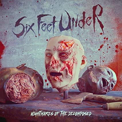 Six Feet Under - Nightmares Of The Decomposed (Limited Edition, Bloody Pale Skin ((Vinyl))