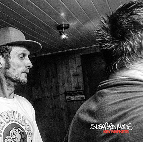 Sleaford Mods - Key Markets (Limited Edition, Red & White Splatter Colored Viny ((Vinyl))