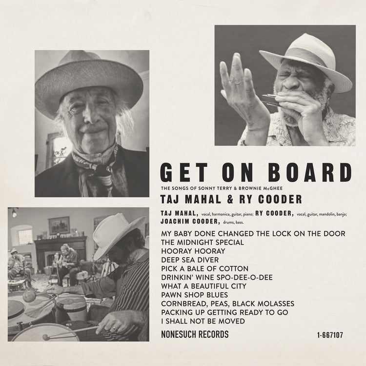 Taj Mahal & Ry Cooder - GET ON BOARD (())