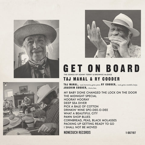 Taj Mahal & Ry Cooder - GET ON BOARD (())