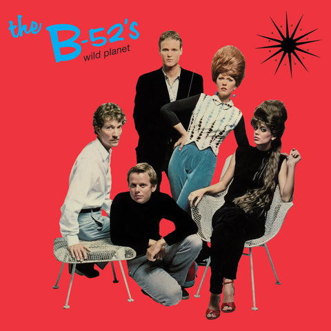 The B-52’s - Wild Planet (Ultra Clear w/ Blue Splatter Vinyl) (Rocktober Exclusive) ((Vinyl))