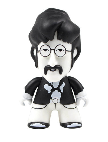 The Beatles - The Beatles Black and White John 4 1/2-Inch Titans Figure ((Collectibles))