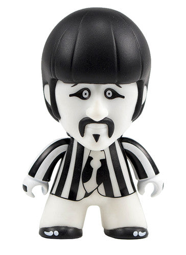 The Beatles - The Beatles Black and White Ringo 4 1/2-Inch Titans Figure ((Collectibles))