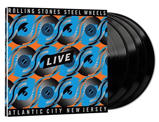 The Rolling Stones - Steel Wheels Live: Atlantic City New Jersey (Black 180 Gram Vinyl) [Import] (4 Lp's) ((Vinyl))
