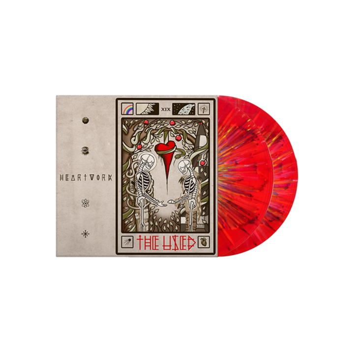 The Used - Heartwork [2 LP] Translucent Red w/ Rainbow Splatter ((Vinyl))