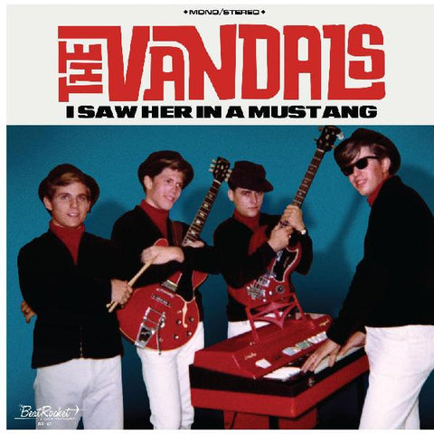 The Vandals - I Saw Her In A Mustang (Blue Vinyl) ((Vinyl))