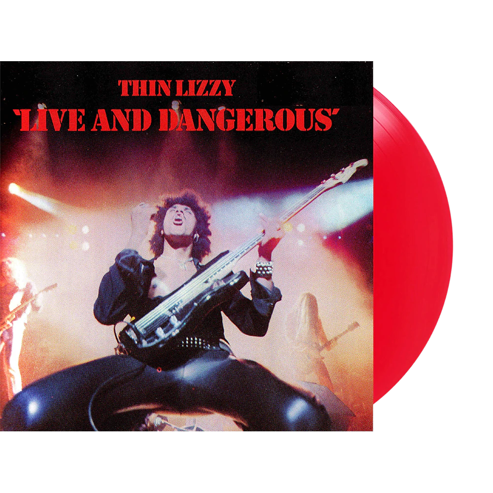 Thin Lizzy - Live And Dangerous (180 Gram Vinyl, Clear Vinyl, Red, Audiophile, Limited Edition) (2 Lp's) ((Vinyl))