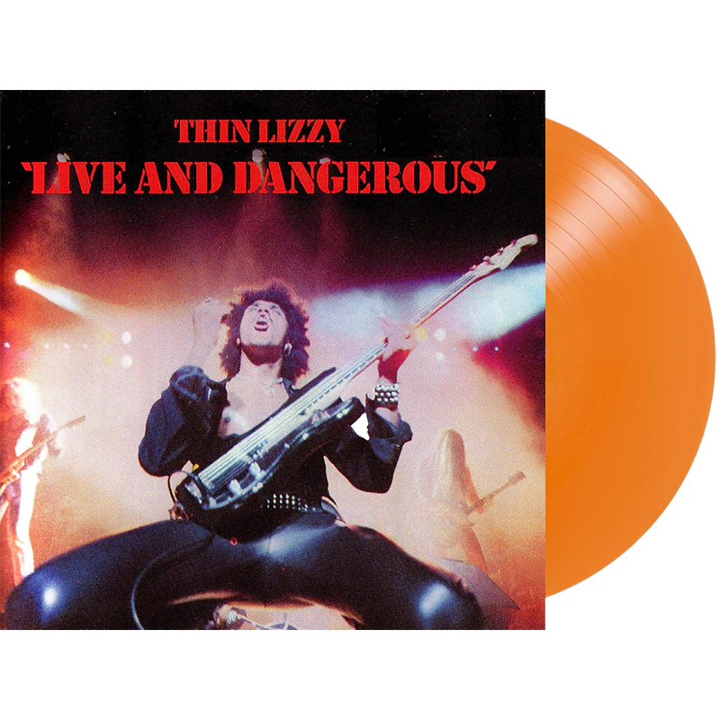 Thin Lizzy - Live And Dangerous (180 Gram Vinyl, Clear Vinyl, Orange, Audiophile, Limited Edition) (2 Lp's) ((Vinyl))