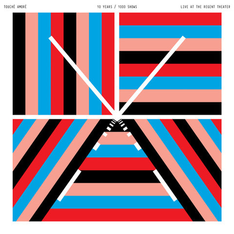 Touche Amore - 10 Years / 1000 Shows Live (Red & Blue Vinyl) (2 Lp's) ((Vinyl))